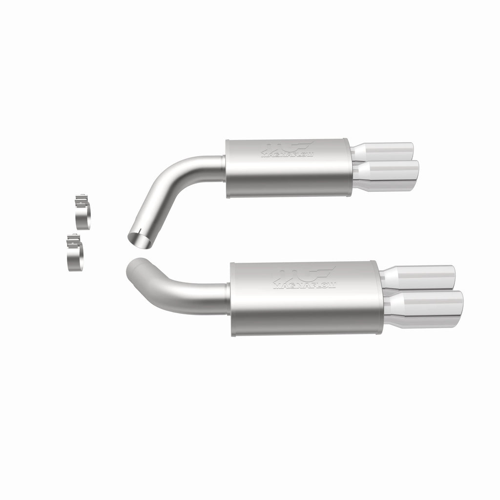 MagnaFlow Exhaust Products 15623 Street Series Polished Axle Back System for Select Chevrolet Corvette