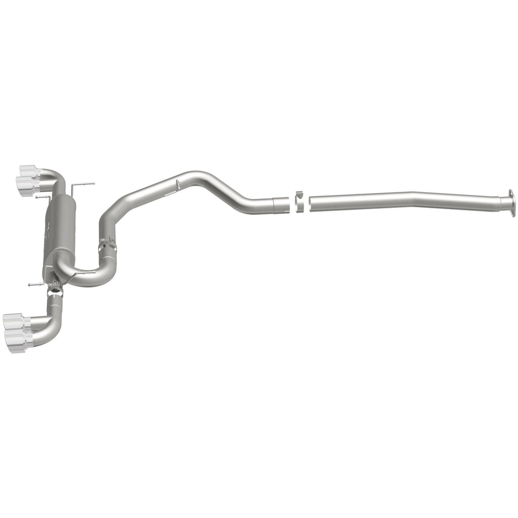 MagnaFlow Exhaust Products 16824 Street Series Polished Cat-Back System for Select Subaru Impreza