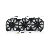Mishimoto MMFS-XJ-89KBK Aluminum Fan Shroud w/Controller, fits Jeep Cherokee XJ 4.0L 1989-2001, Black