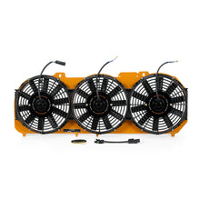 Load image into Gallery viewer, 89-01-Jeep-Cherokee-Xj-4.0L-Performance-Aluminum-Fan-Shroud-W-Controller---Gold