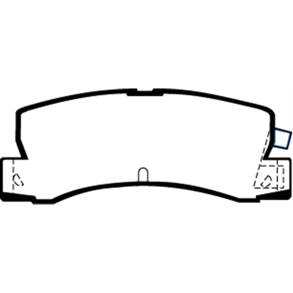 89-92-Geo-Prizm-1.6-Sl-Greenstuff-Rear-Brake-Pads