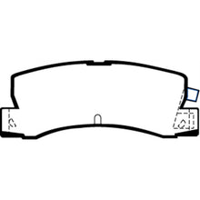 Load image into Gallery viewer, 89-92-Geo-Prizm-1.6-Sl-Greenstuff-Rear-Brake-Pads