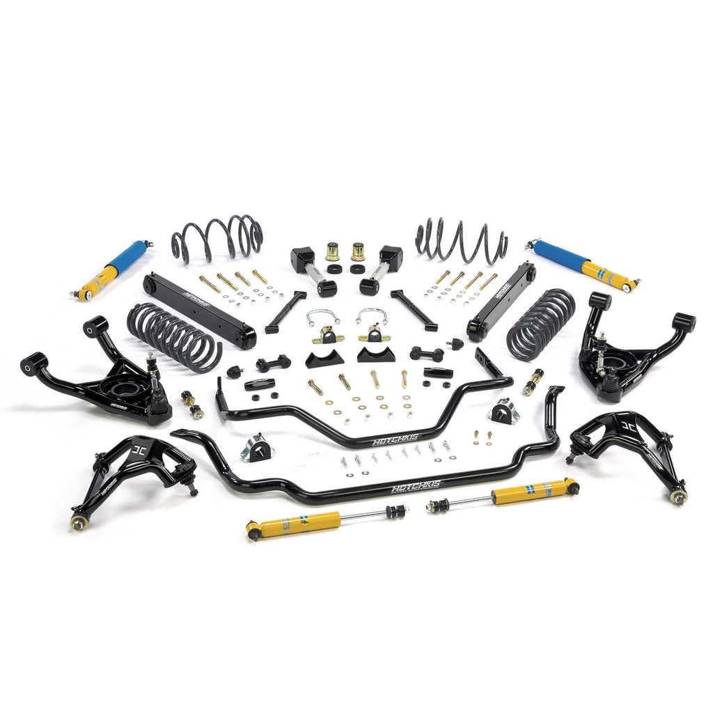 Hotchkis Performance 89002-2 1964-1966 GM A-Body TVS Stage 2 Suspension System w/ Small Block Chevelle GTO for Select Buick Skylark, Chevrolet El Camino, Oldsmobile 442, Oldsmobile Cutlass, Oldsmobile F85, Oldsmobile Vista Cruiser, Pontiac GTO, Pontiac