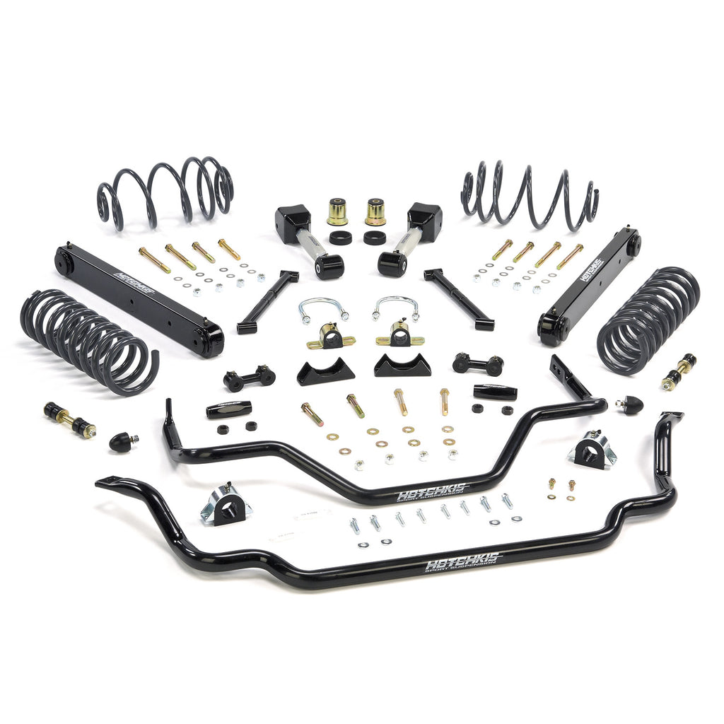 Hotchkis Performance 89002 1964-1966 GM A-Body TVS Suspension System w/ Small Block w/ Extreme Rear Bar for Select Buick Skylark, Chevrolet El Camino, Oldsmobile 442, Oldsmobile Cutlass, Oldsmobile F85, Oldsmobile Vista Cruiser, Pontiac GTO, Pontiac