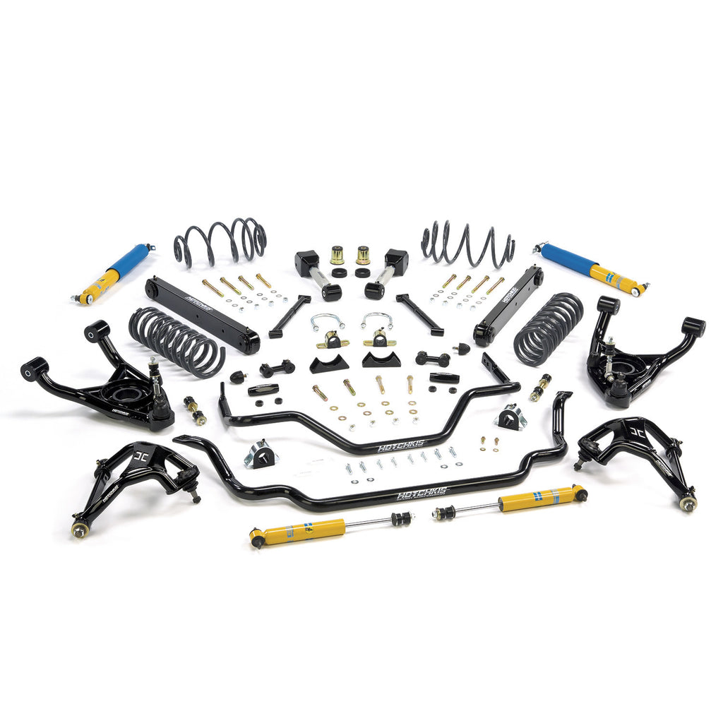 Hotchkis Performance 89006-2 1968-1970 GM A-Body TVS Stage 2 Suspension System w/ Small Block Chevelle GTO for Select Chevrolet Chevelle, Chevrolet El Camino, Pontiac GTO, Pontiac LeMans, Pontiac Tempest