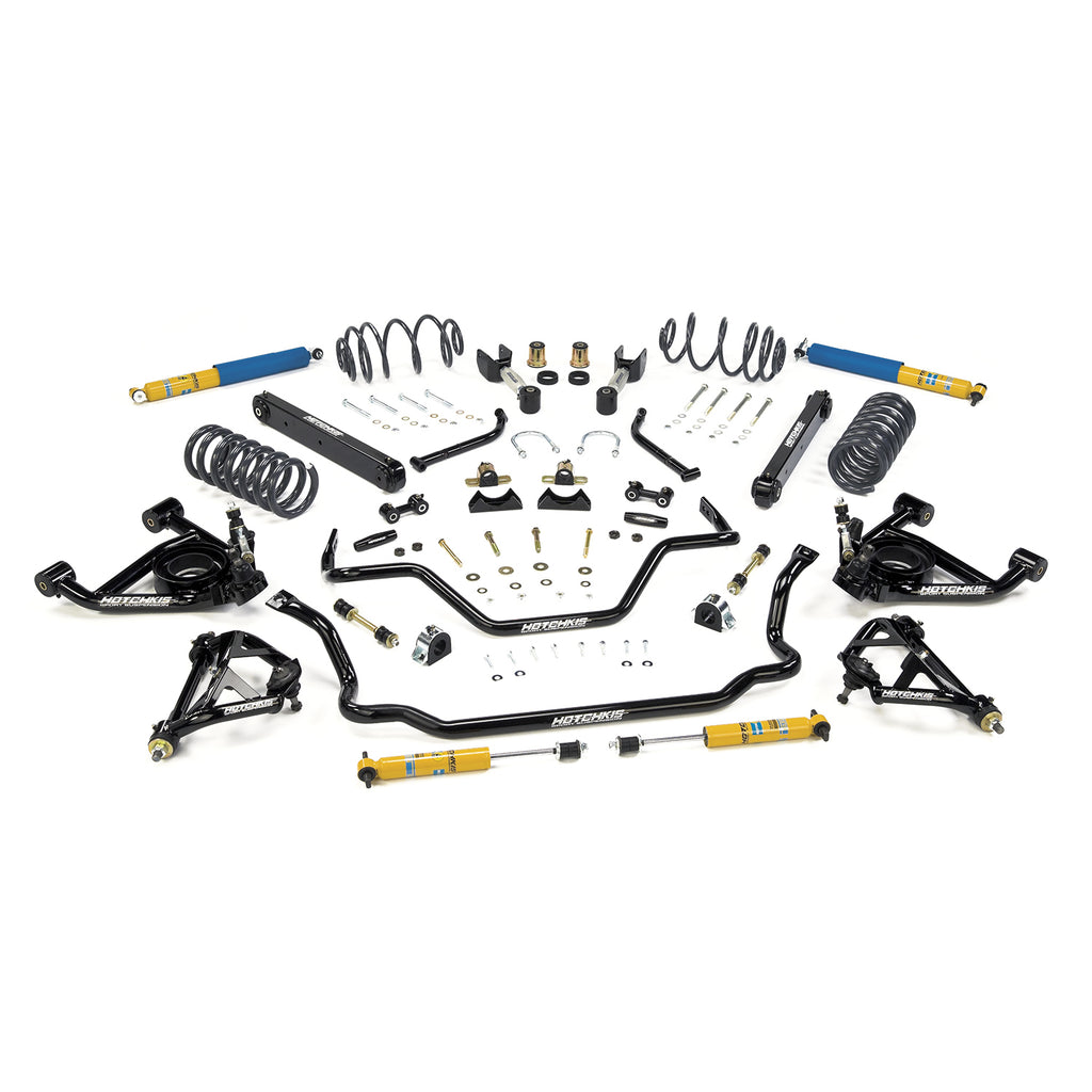 Hotchkis Performance 89009-2 1978-1988 GM A/G-Body TVS Stage 2 Suspension System w/ Small Block El Camino for Select Buick Century, Buick Regal, Chevrolet El Camino, Chevrolet Malibu, Chevrolet Monte Carlo, GMC Caballero, Oldsmobile Cutlass Calais,