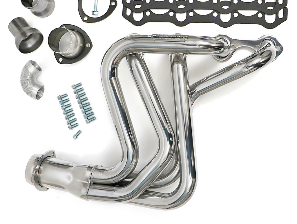 Hedman Hedders 89156 Silver 50-State Legal Headers for 1969-79 2WD Ford F100 & F150 Trucks with 302 for Select Ford F-100, Ford F-150