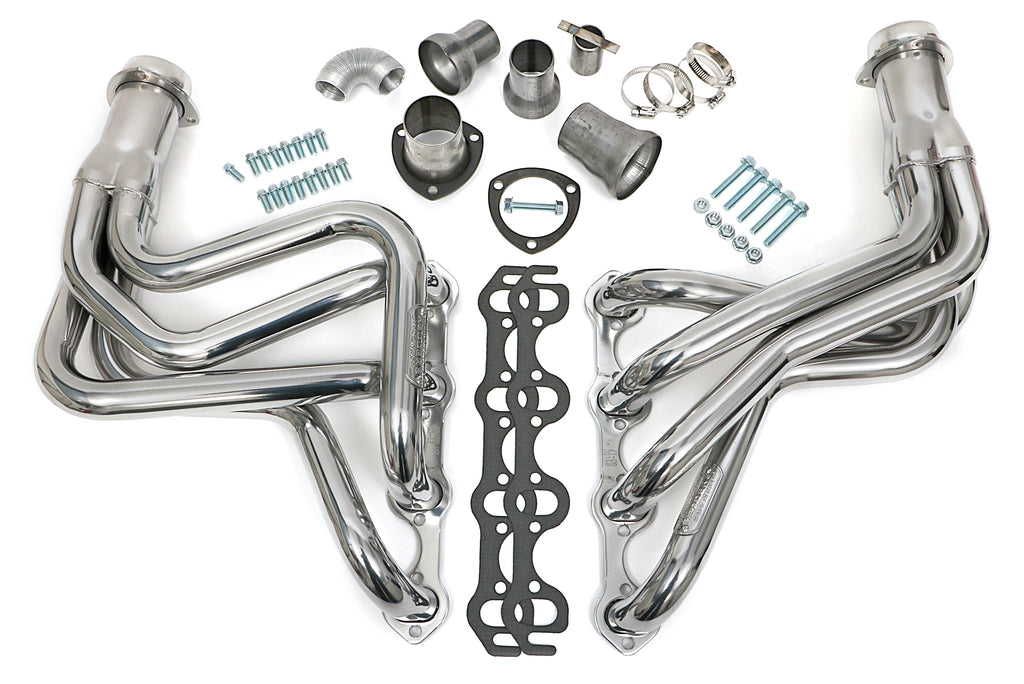 Hedman Hedders 89156 Silver 50-State Legal Headers for 1969-79 2WD Ford F100 & F150 Trucks with 302 for Select Ford F-100, Ford F-150