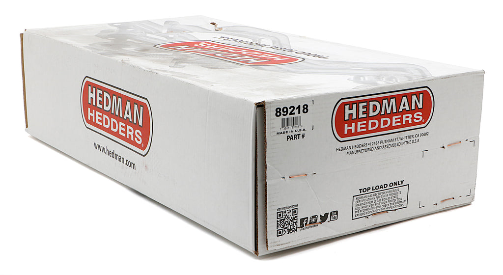 Hedman Hedders 89218 HD Silver EO Headers For 77-79 Ford 4WD F150-F350 Trucks & Broncos with 351-400M for Select Ford Bronco, Ford F-150, Ford F-250, Ford F-350