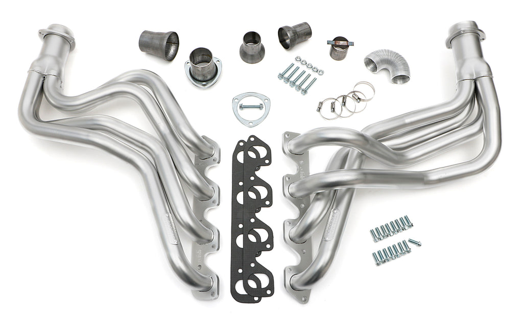 Hedman Hedders 89218 HD Silver EO Headers For 77-79 Ford 4WD F150-F350 Trucks & Broncos with 351-400M for Select Ford Bronco, Ford F-150, Ford F-250, Ford F-350