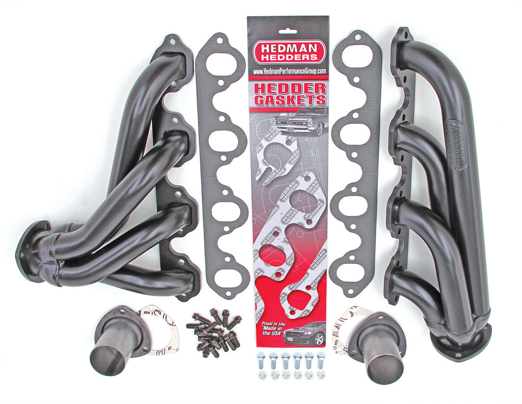 Hedman Hedders 89233 Black Engine Swap Headers for 1954-72 2WD Ford F100 or F150 Truck with 429-460 for Select Ford F-100