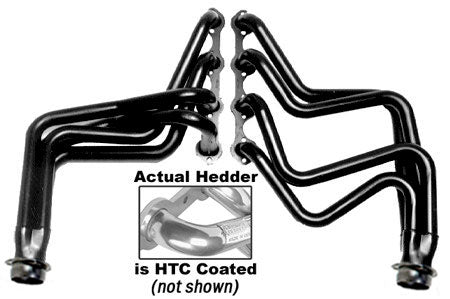 Hedman Hedders 89276 SIlver EO Headers for 82-96 Ford 2WD/4WD F150-F350 Trucks & Broncos w/351W(5.8L) for Select Ford Bronco, Ford F-150, Ford F-250, Ford F-350