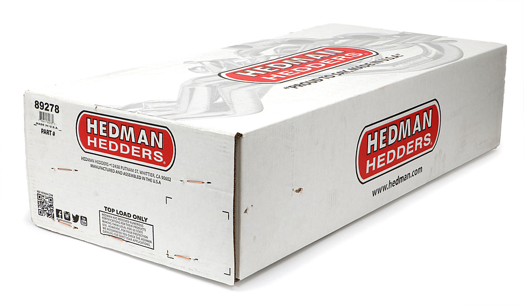 Hedman Hedders 89278 HD SIlver Headers for 82-96 Ford 2WD/4WD F150-F350 Trucks/Bronco w/351W(5.8L) for Select Ford Bronco, Ford F-150, Ford F-250, Ford F-350