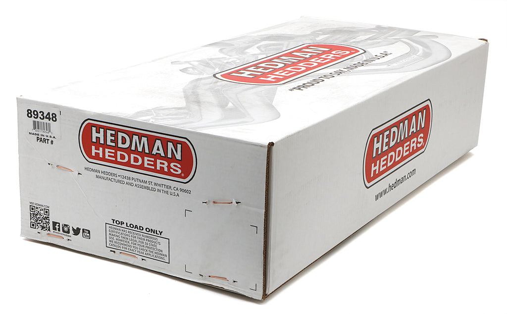 Hedman Hedders 89348 HD Silver Long Headers For 83-87 Ford 2WD/4WD F150-F350 Trucks w/460 (non-EFI) for Select Ford F-250, Ford F-350
