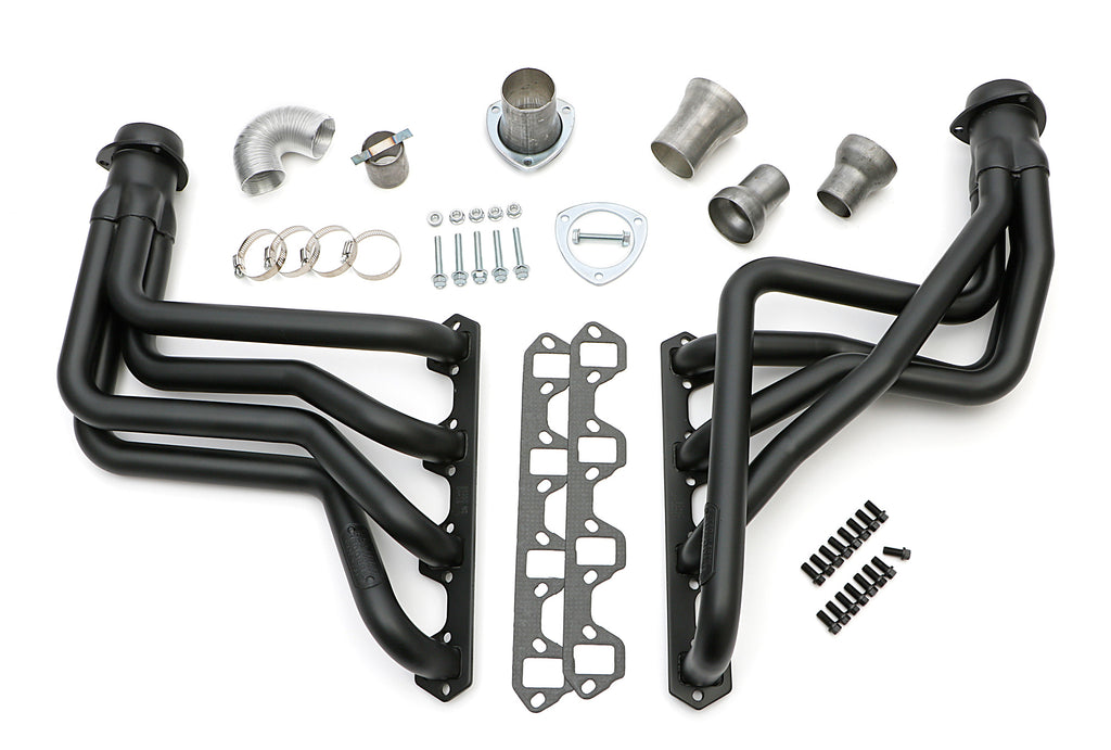 Hedman Hedders 89353 Black Long-Tube Headers for '80-96 Ford 2WD/4WD F150 Truck, Bronco w/302 (5.0L) for Select Ford Bronco, Ford F-150, Ford F-250, Ford F-350
