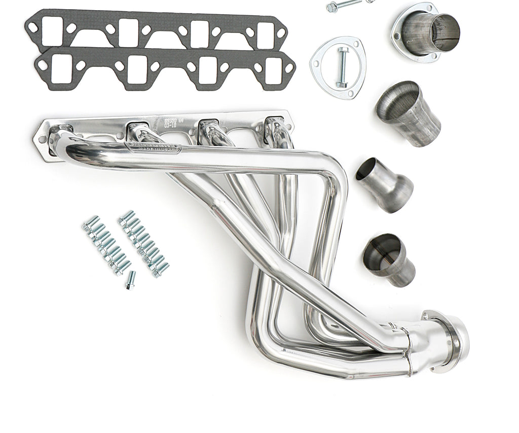 Hedman Hedders 89356 Silver Long-Tube Headers for '80-96 Ford 2WD/4WD F150 Truck, Bronco w/302 (5.0L) for Select Ford Bronco, Ford F-150, Ford F-250, Ford F-350