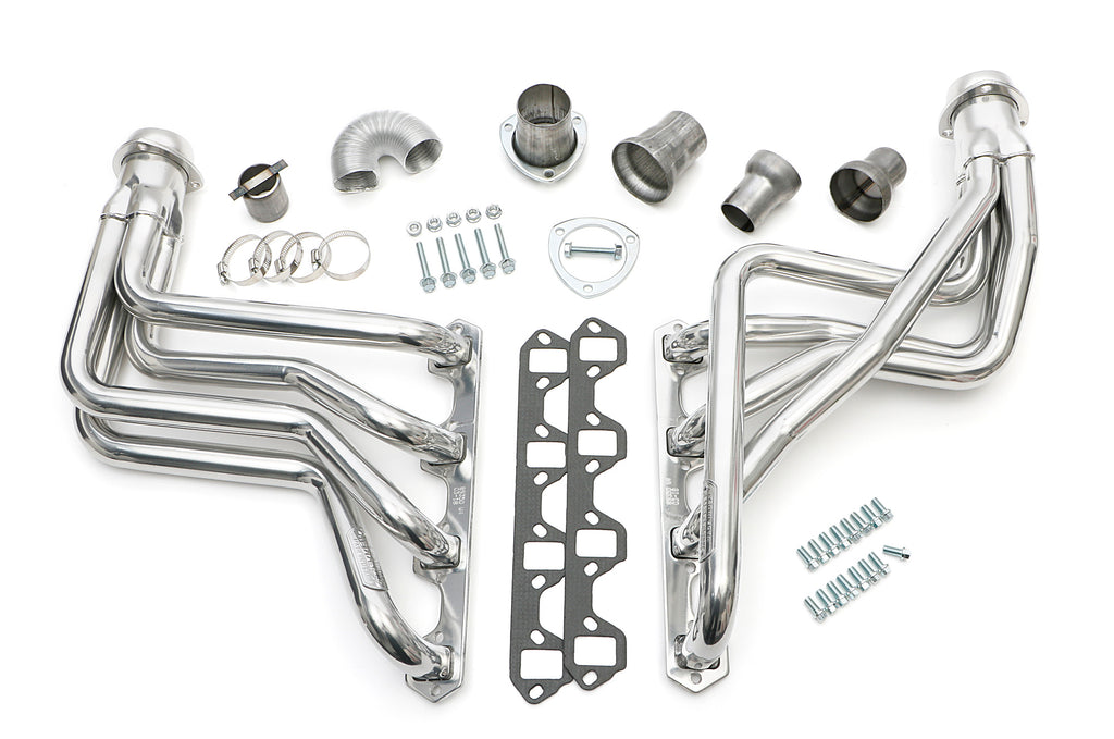 Hedman Hedders 89356 Silver Long-Tube Headers for '80-96 Ford 2WD/4WD F150 Truck, Bronco w/302 (5.0L) for Select Ford Bronco, Ford F-150, Ford F-250, Ford F-350