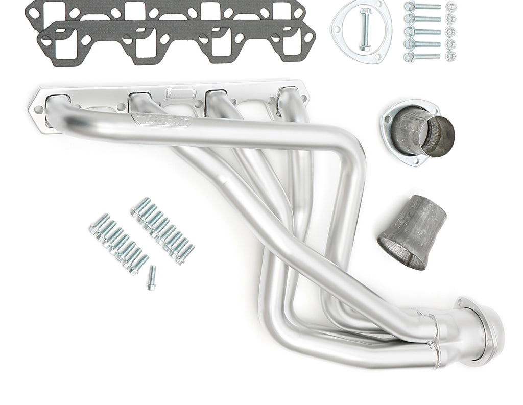 Hedman Hedders 89358 HD Silver Long-Tube Headers for 80-96 Ford 2WD/4WD F150 Truck, Bronco 302 (5.0L) for Select Ford Bronco, Ford F-150, Ford F-250, Ford F-350