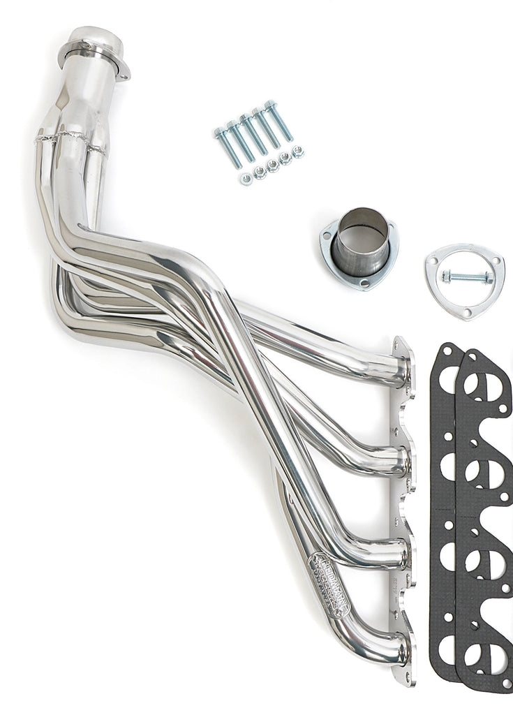 Hedman Hedders 89366 Silver 1-5/8 in. Long Headers For 1977-79 Ford 4WD Truck or Bronco with 351-400M for Select Ford Bronco, Ford F-150, Ford F-250, Ford F-350