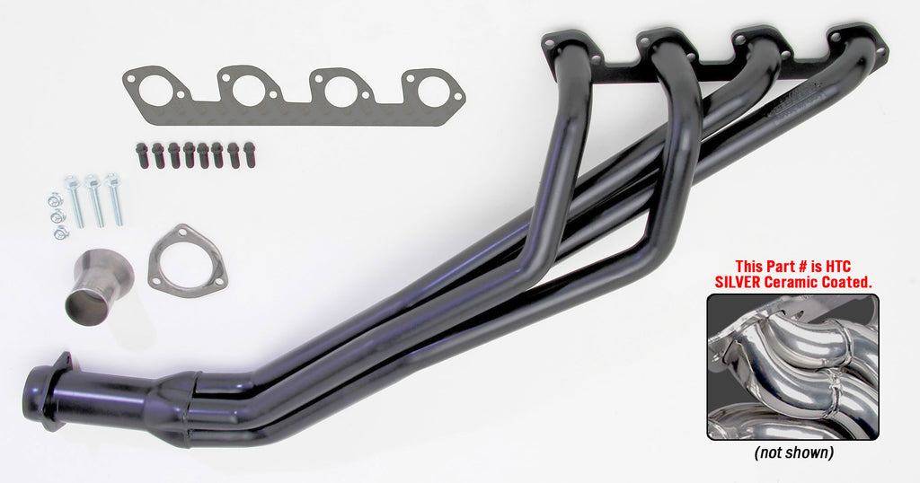 Hedman Hedders 89376 Silver 1-1/2 in. Long-Tube Headers for 1984-88 2WD Ford Ranger with 2.3L I4 for Select Ford Ranger