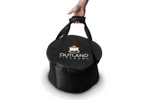 Outland Fire Bowl 760 Standard 19" Propane Fire Pit Case, Black