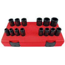 Load image into Gallery viewer, Chicago Pneumatic SS4114 1/2" DR, Standard Metric Impact Socket Set (14 PCS) -  6 Pt