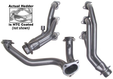 Hedman Hedders 89406 Silver EO Headers for 1993-94 2WD Ford Ranger, Explorer Sport-Trac with 4.0L V6 for Select Ford Explorer, Ford Ranger