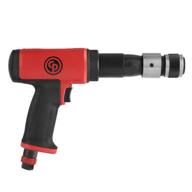Chicago Pneumatic CP7165K 0.401" (10.2mm) Low Vibration Air Long Hammer Kit, Round Shank