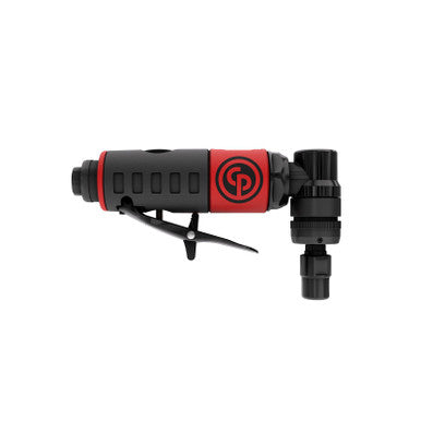 Chicago Pneumatic CP7406 1/4" (6mm) 90° Air Angle Die Grinder, 0.34HP/250W - 23000RPM
