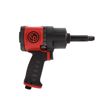 Chicago Pneumatic CP7748-2 1/2" Air Impact Wrench with 2" Extended Anvil, Pistol Handle, Twin Hammer (2019 Version)