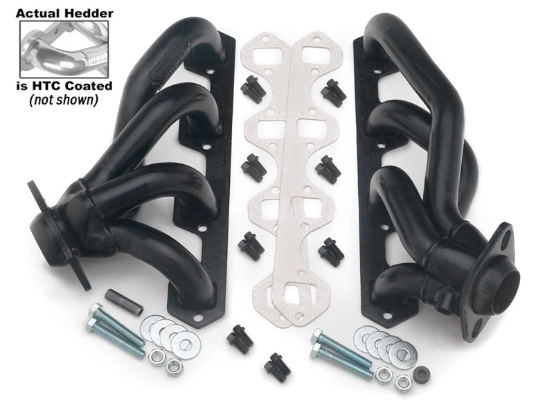 Hedman Hedders 89476 Silver 50-State Legal Headers for 1986-95 2WD/4WD Ford F150 or Bronco with 5.0L for Select Ford Bronco, Ford F-150, Ford F-250