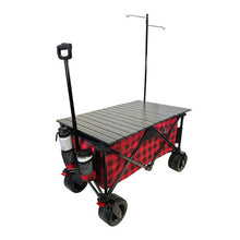 Load image into Gallery viewer, KUMA 894-KM-KUC-RB Kodiak Utility Cart - Red/Black