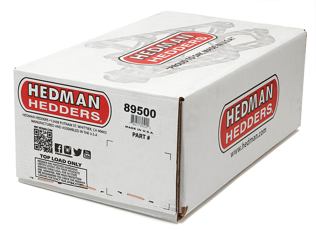 Hedman Hedders 89500 Uncoated Engine Swap Headers for Installing a Ford 289-302 in 1982-97 2WD Ranger