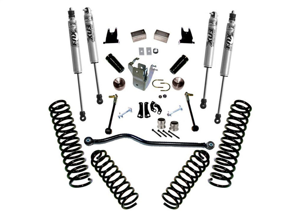 Superlift K928F 4in. Lift Kit-07-18 Wrangler JK-4-door-w/FOX Shocks for Select Jeep Wrangler