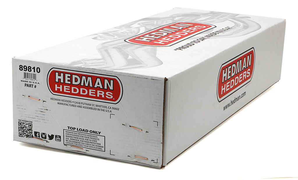 Hedman Hedders 89810 HD Silver 50-State Headers for 1965-76 2WD Ford F100, F150-F350 w/352-427 FE for Select Ford F-100, Ford F-250, Ford F-350
