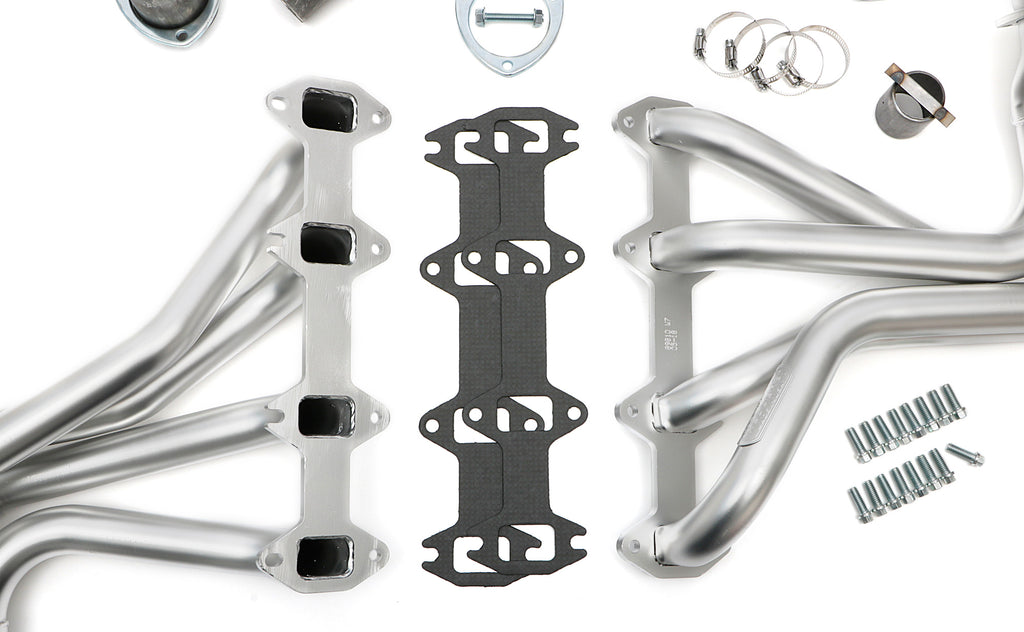 Hedman Hedders 89810 HD Silver 50-State Headers for 1965-76 2WD Ford F100, F150-F350 w/352-427 FE for Select Ford F-100, Ford F-250, Ford F-350