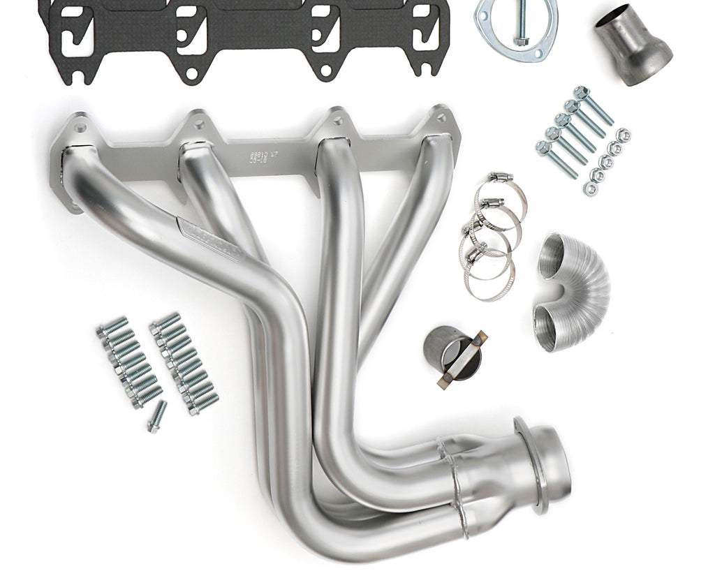 Hedman Hedders 89810 HD Silver 50-State Headers for 1965-76 2WD Ford F100, F150-F350 w/352-427 FE for Select Ford F-100, Ford F-250, Ford F-350
