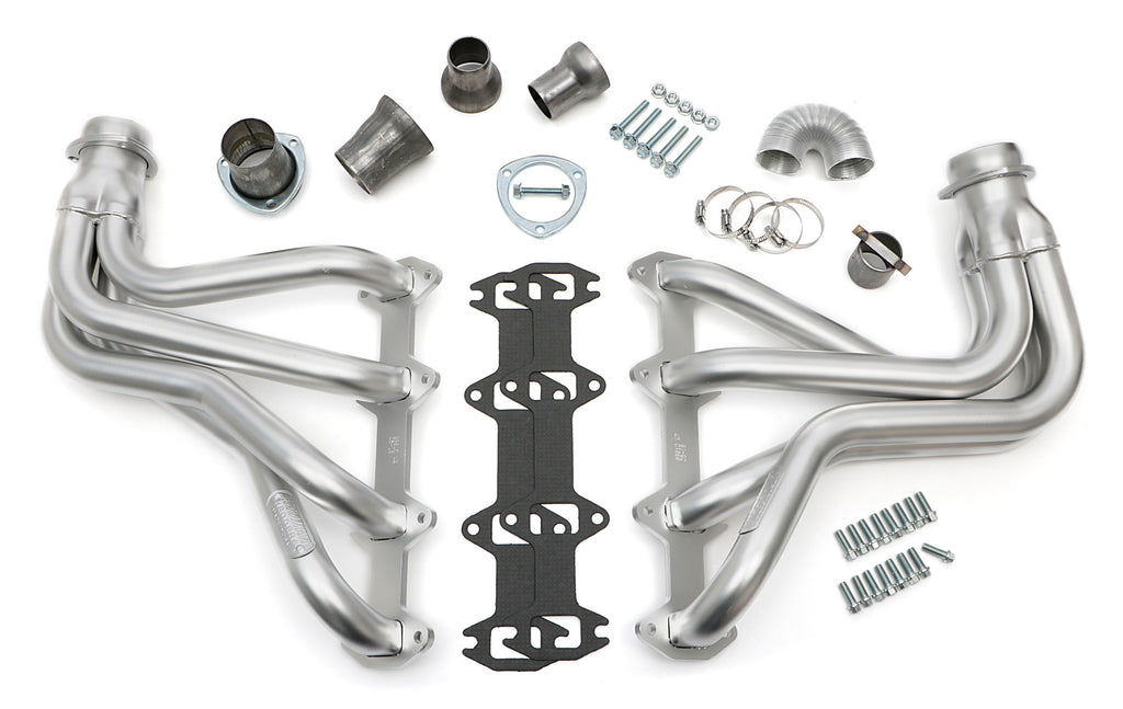 Hedman Hedders 89810 HD Silver 50-State Headers for 1965-76 2WD Ford F100, F150-F350 w/352-427 FE for Select Ford F-100, Ford F-250, Ford F-350