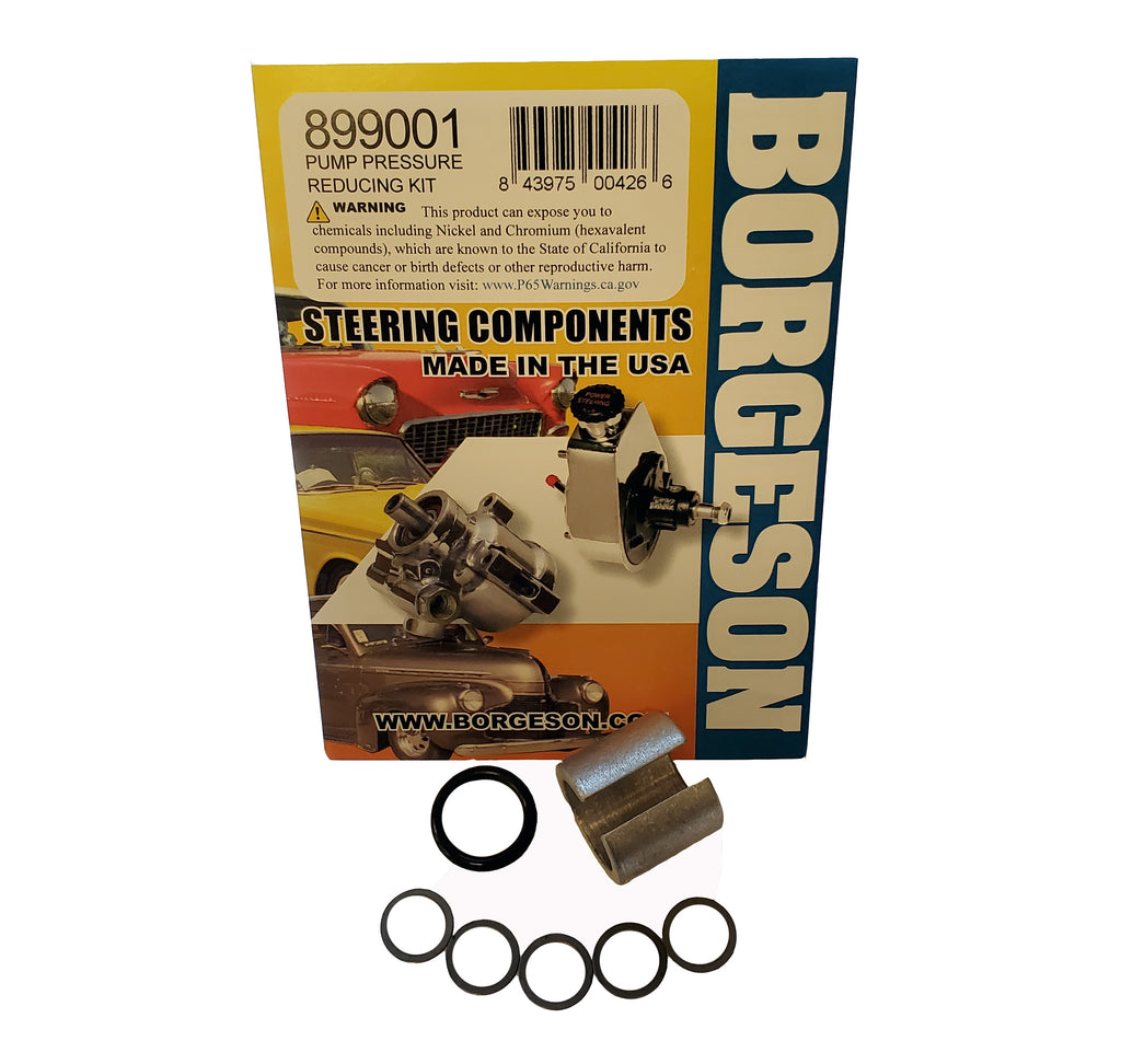 Borgeson 899001 Pressure Reducing Kit For Saginaw P/S Pump