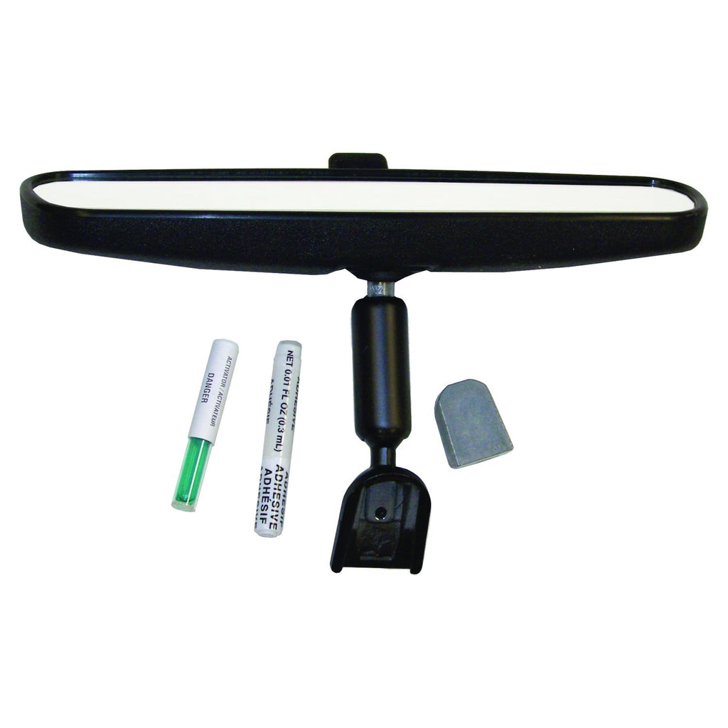 Crown Automotive Jeep Replacement 8993023K 9.75" Rearview Mirror Kit for Misc. 1955-2006 Jeep TJ, YJ, CJ, XJ, SJ Models for Select Jeep CJ5, Jeep CJ6, Jeep CJ7, Jeep Cherokee, Jeep Grand Wagoneer, Jeep J10, Jeep J20, Jeep Scrambler, Jeep TJ, Jeep