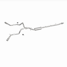Load image into Gallery viewer, MagnaFlow Exhaust Products 19473 Street Series Polished Cat-Back System for Select Chevrolet Silverado 1500, Chevrolet Silverado LTD, GMC Sierra 1500, GMC Sierra Limited