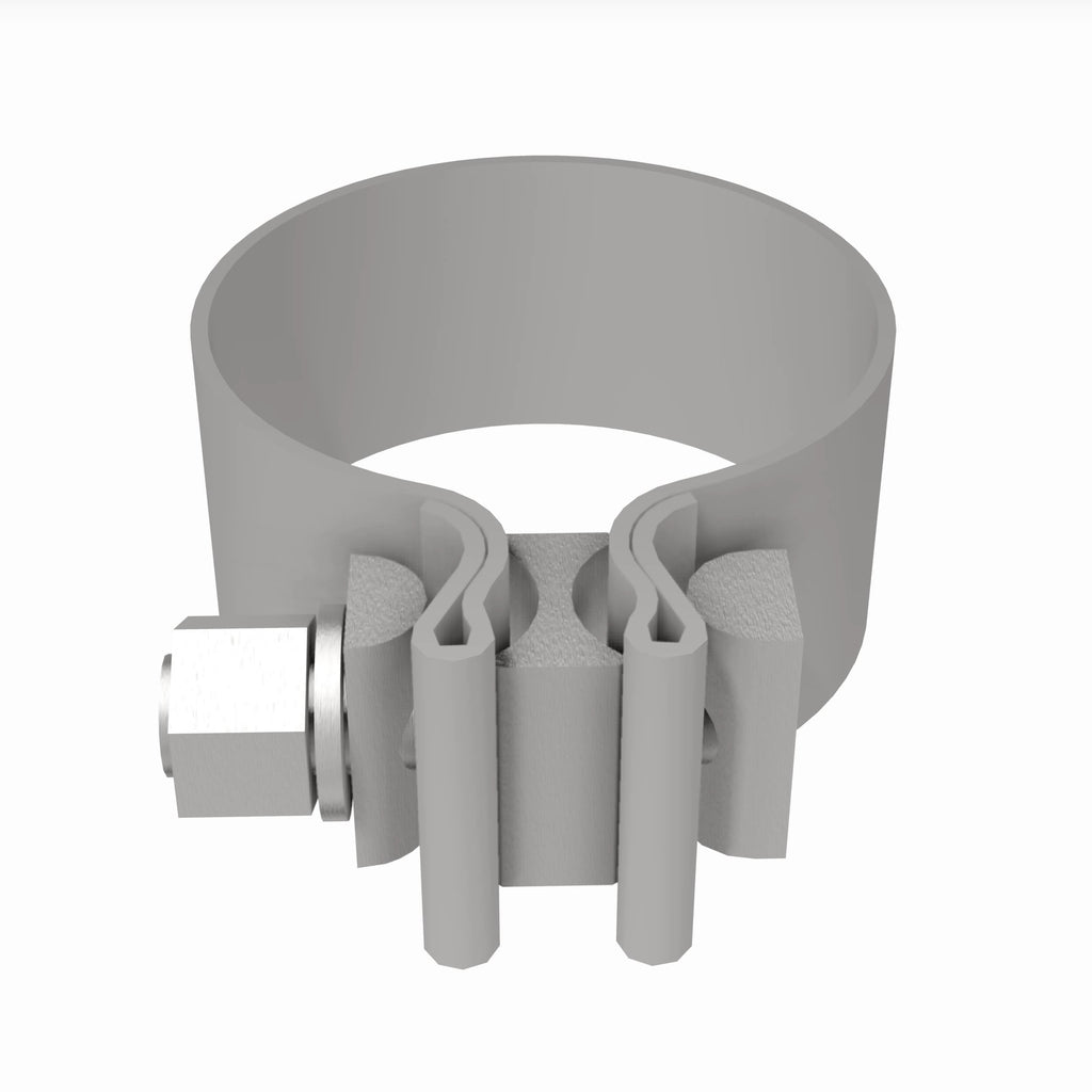 MagnaFlow Exhaust Products 10161 10 pk - Lap Joint Band Clamp - 2.25in.
