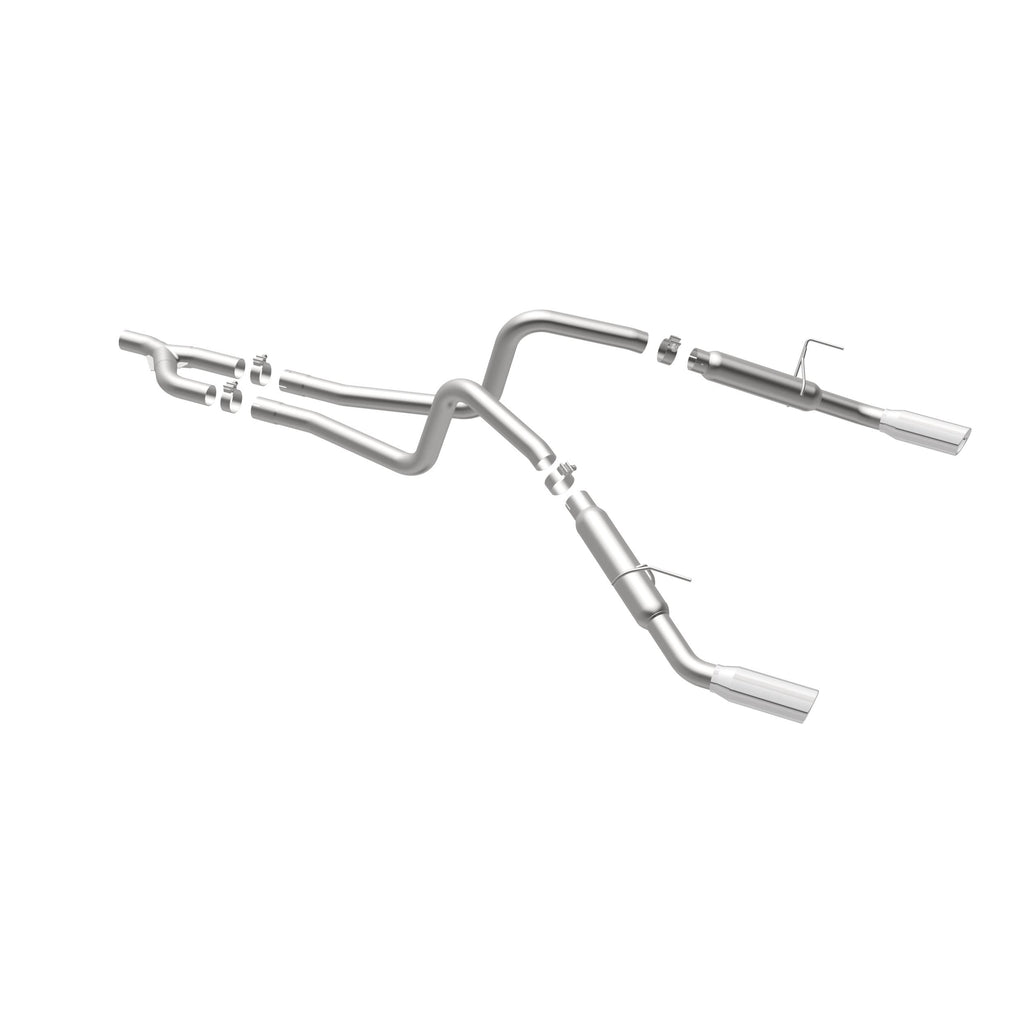 MagnaFlow Exhaust Products 16605 Competition Series Stainless 2.5 in Cat-Back for Select Ford Mustang