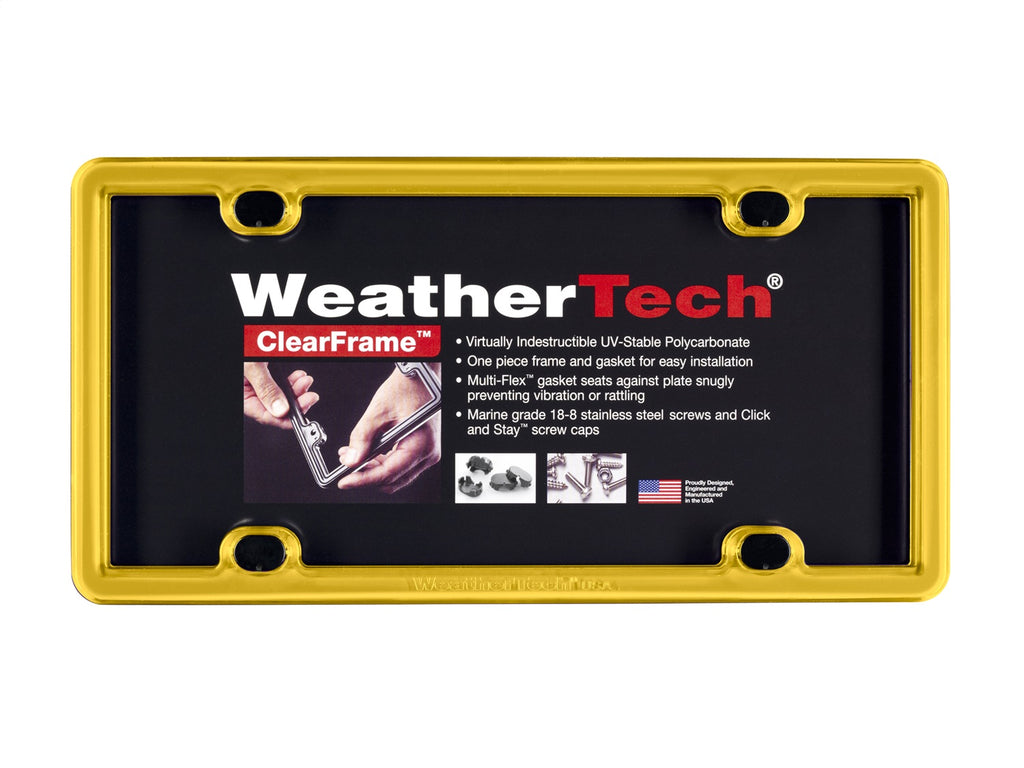 Weathertech 8ALPCF17 ClearFrame™ License Plate Frame