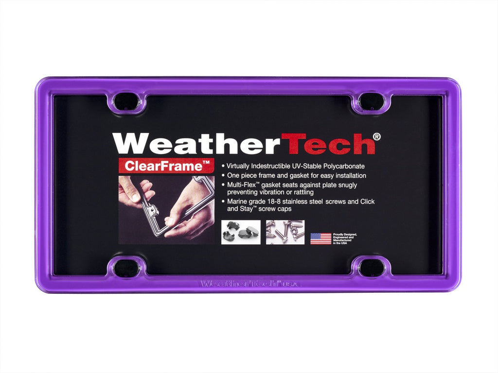 Weathertech 8ALPCF5 ClearFrame™ License Plate Frame