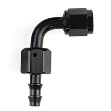 Load image into Gallery viewer, -8An-X-90-Blk-Push-On-Hose-End