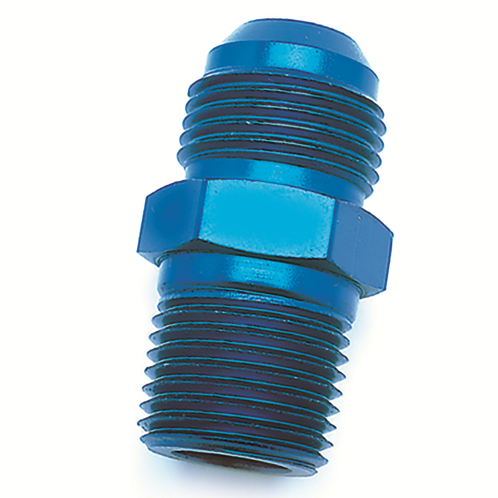 -8An-X12Nptf-Blu-St-Fl-To-Pipe-Adp