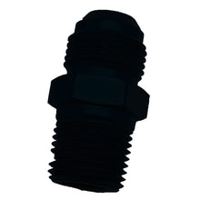 Load image into Gallery viewer, -8An-X38Nptf-Blk-St-Fl-To-Pipe-Adp
