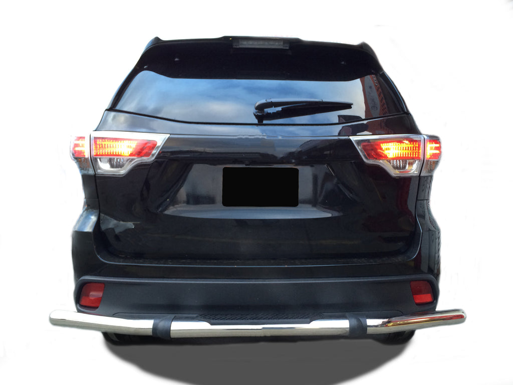 Black Horse Off Road 8D091016SS-1 Rear Bumper Guard for Select Lexus RX300, Lexus RX330, Lexus RX350, Lexus RX350L, Lexus RX400h, Lexus RX450h, Lexus RX450hL, Toyota Highlander