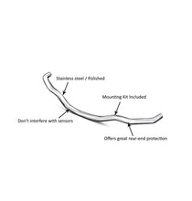 Load image into Gallery viewer, Black Horse Off Road 8D133017SS Rear Bumper Guard for Select Hyundai Tucson